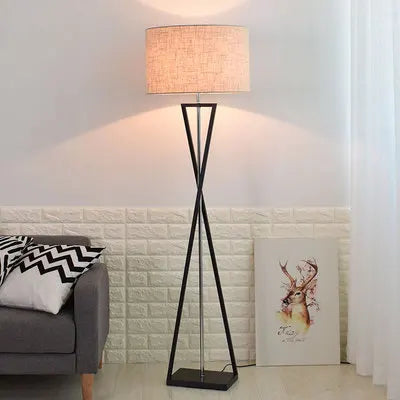 Nordic Modern Floor Lamp Creative Iron Floor light For Living Room Bedroom Study Decor Light Home Night Table Lamp Standing Lamp