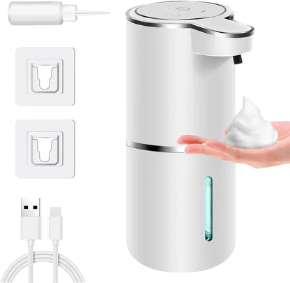 NEW Automatic Soap Dispenser Touchless Foaming Soap Dispenser 380ml USB Rechargeable Electric 4 Level Adjustable For Home