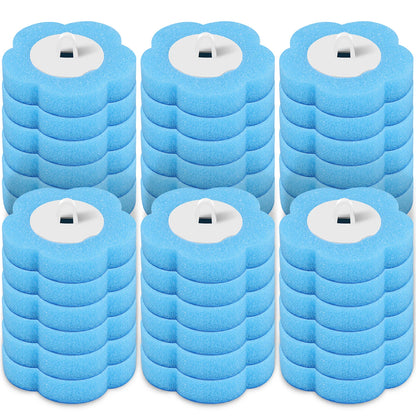 24/36Pcs Disposable Toilet Brush Long Handle Wall-mounted Wc Cleaning Tool Kit with Replaceable Brush Head Bathroom Accessories