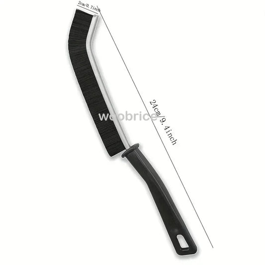 Window Tile Gap Brush Shelf Door Thin Slim Toilet Cleaning Brush Crevice Cleaner Brush Kitchen Bathroom Cleaning Tools Supplies