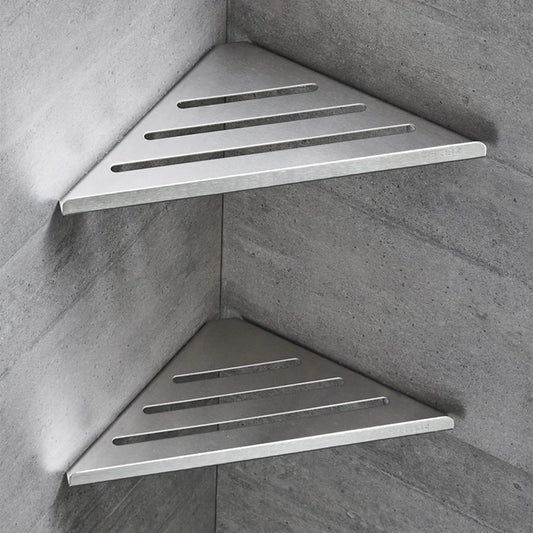 Bathroom Shelves Wall Mount Shower Corner Shelf No-drill 304 Stainless Steel Corner Storage Shampoo Body Wash Organizer