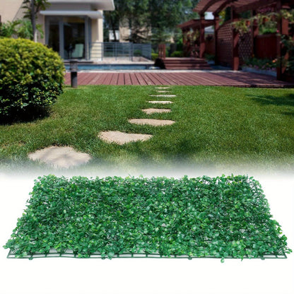 40x60cm Artificial Plant Walls Foliage Hedge Grass Mat Greenery Panels Fence Home Decor Fake Plants Garden Simulated Lawn