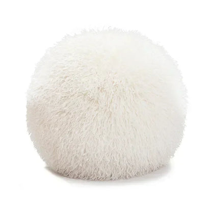 Ins Cute Bow Cushion Solid Color Princess Seat Chair Cushion Sofa Decorative Throw Pillows Pompom Cushions