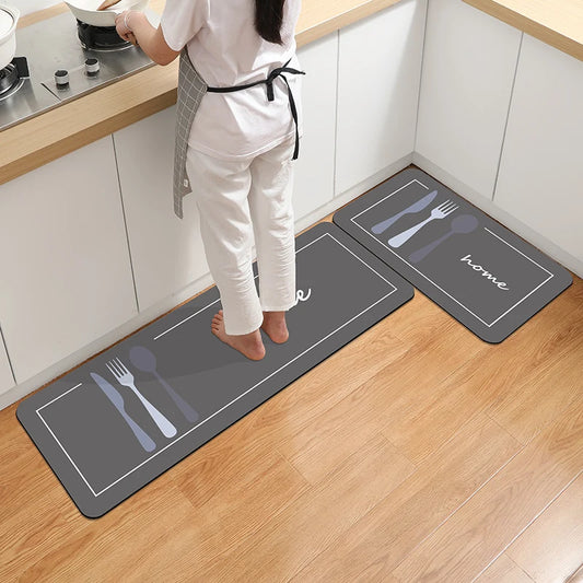 VIKAMA Diatomite Rugs Carpet For Bath Rugs For Kitchen Kitchen Floor Mat Rugs For Bathroom Diatomite Mat Kitchen Mat