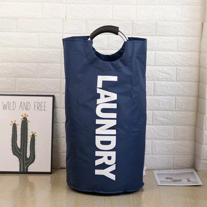 Oxford Fabric Dirty Clothes Basket Large-capacity Household Foldable Laundry Basket Storage Bag for Laundry Room Dorm