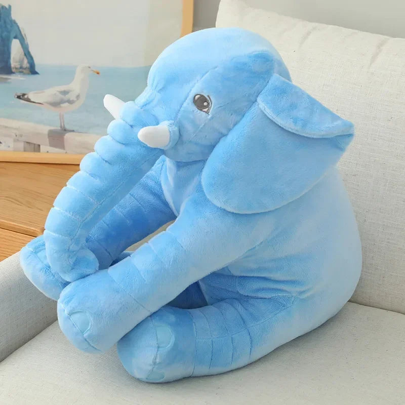 Large Elephant Plush Body Pillow Giant Cuddly Stuffed Cushion Sofa Elephant Decorative Plush Body Pillow Sleeping Back Cushion